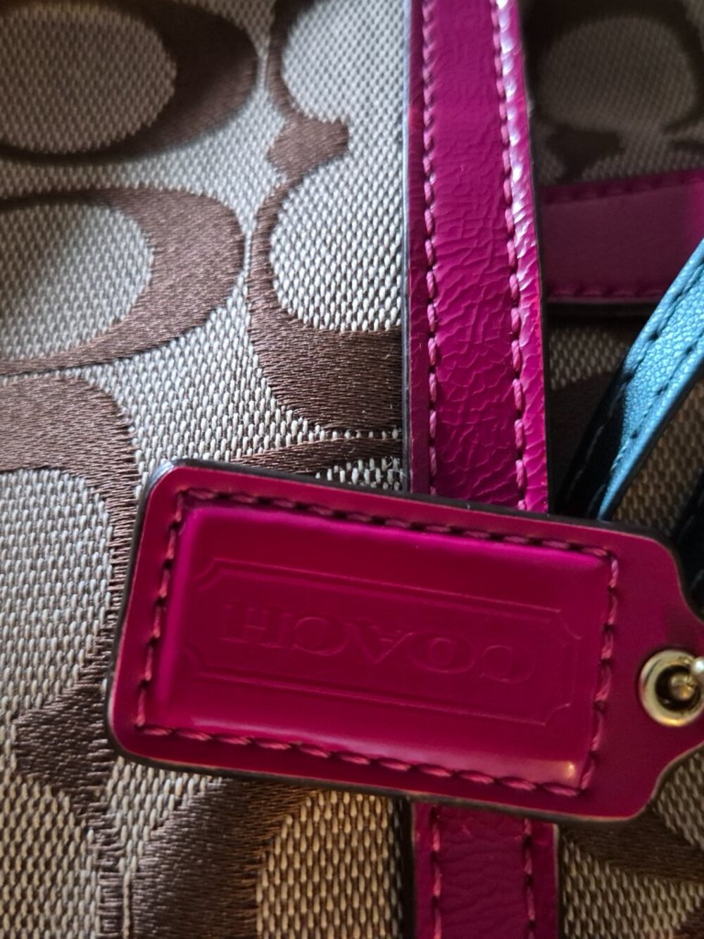 Authentic Coach Tote - Picture 7 of 11
